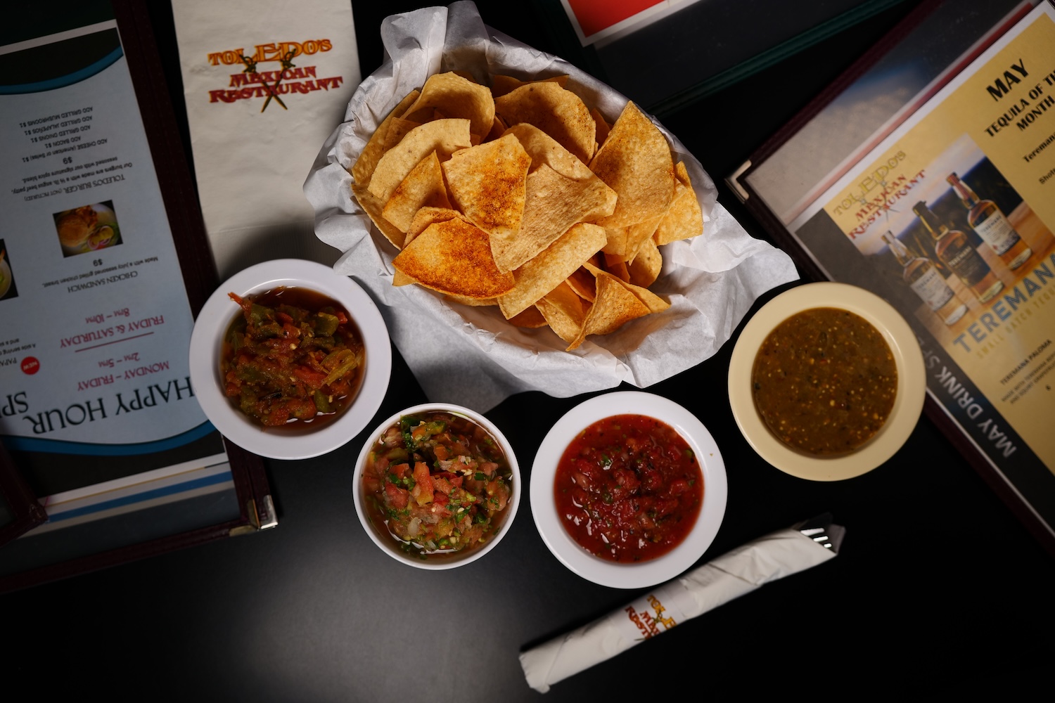 Authentic Mexican cuisine at Toledo's