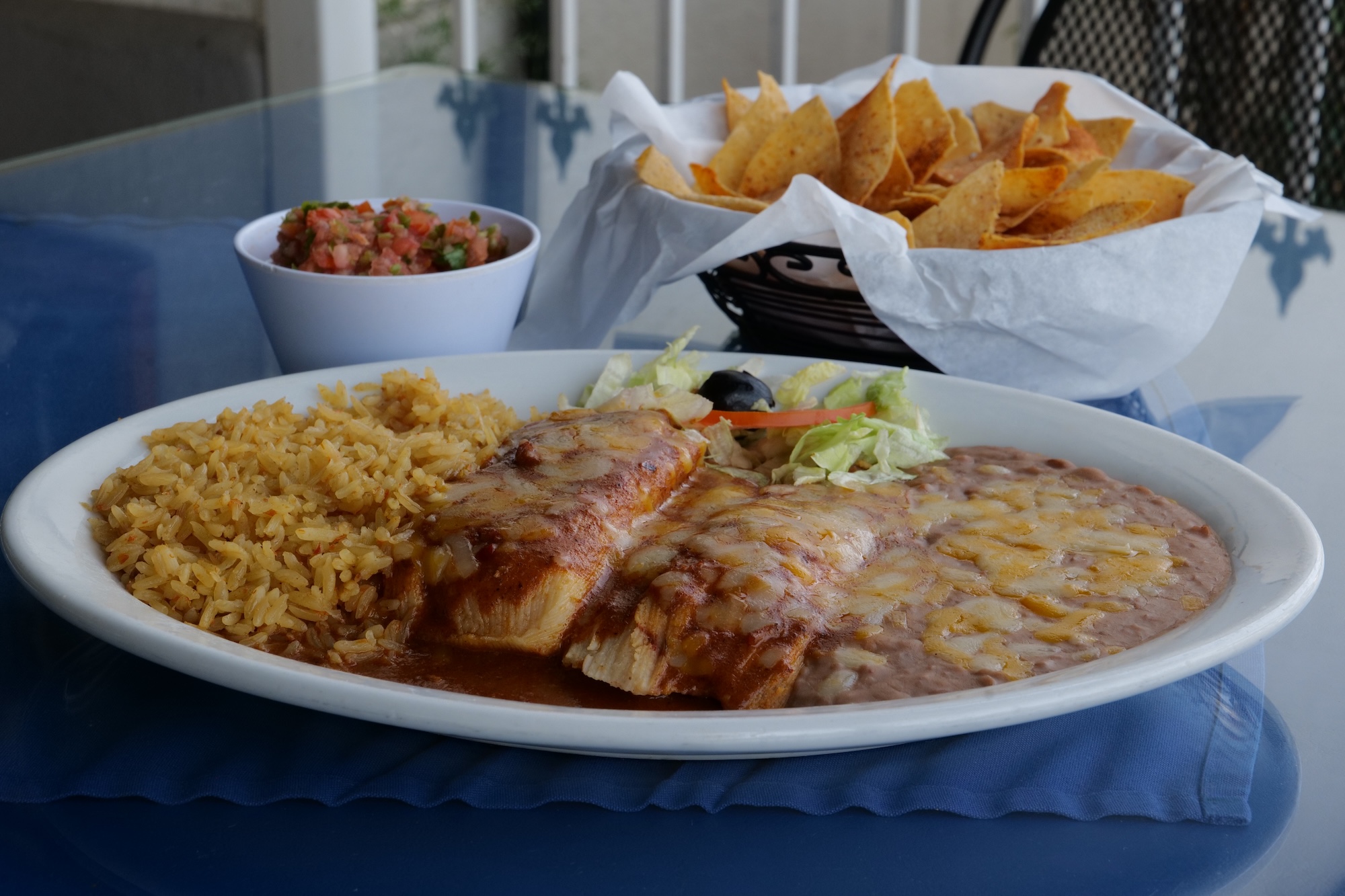 Freshly made tamales